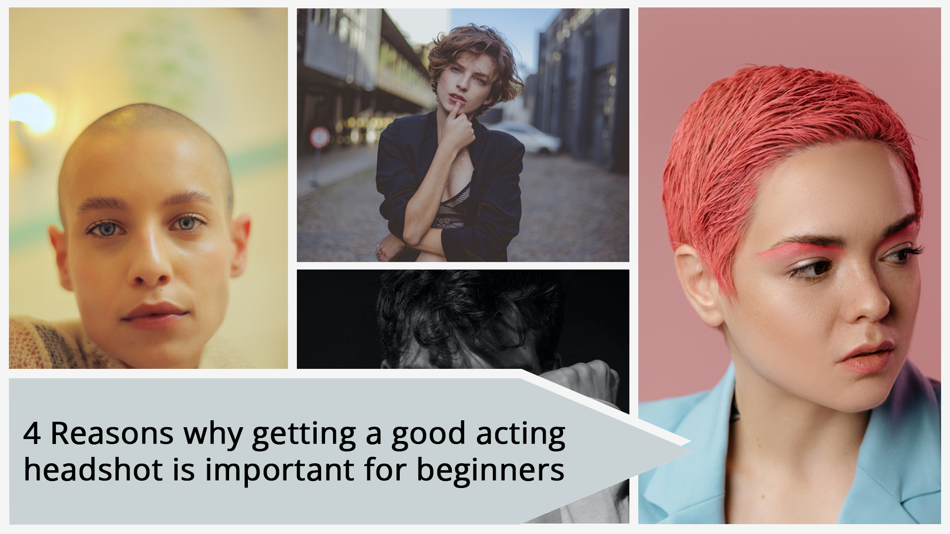 4 Reasons why getting a good acting headshot is important for beginners