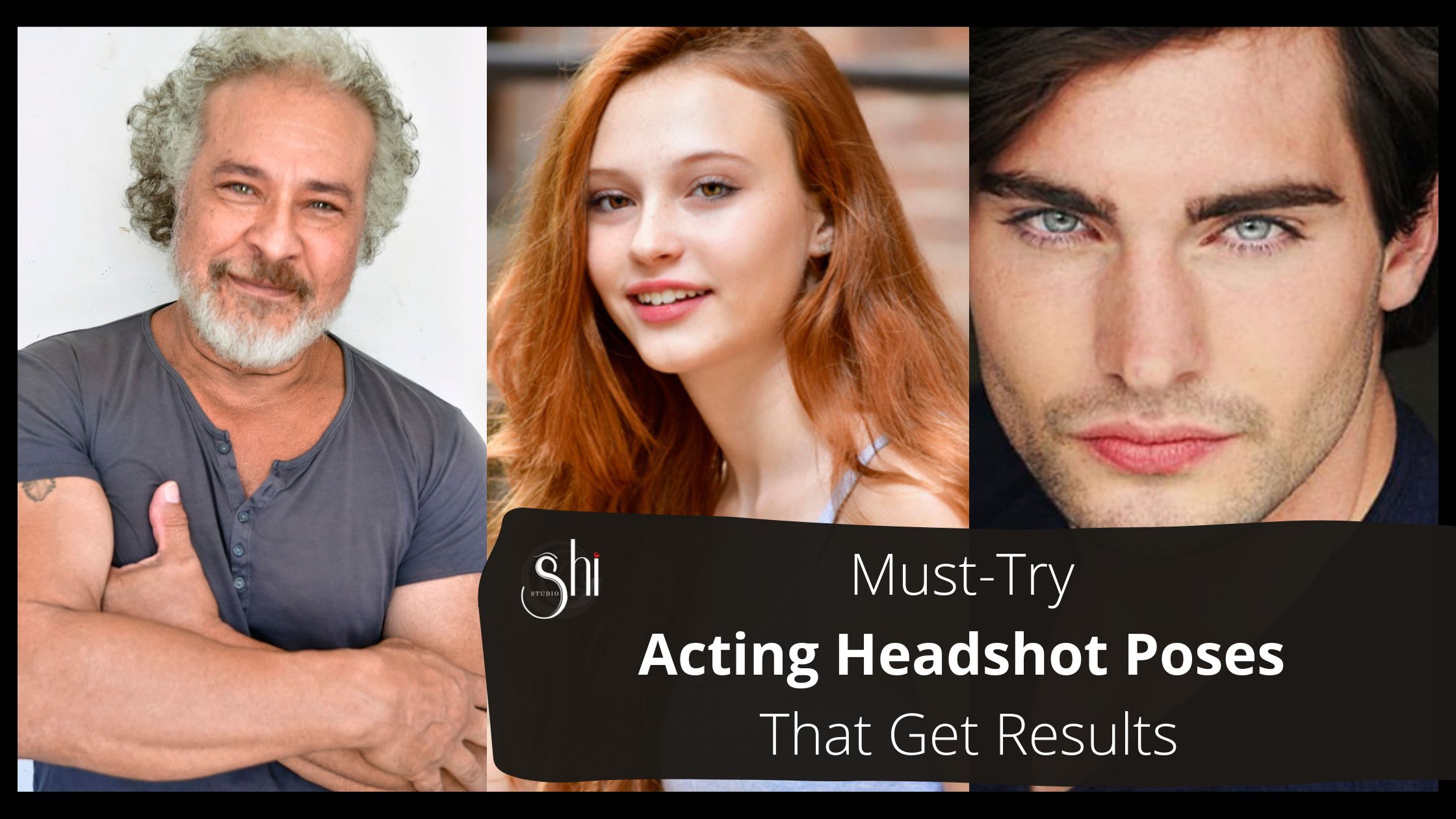 Acting Headshot Poses