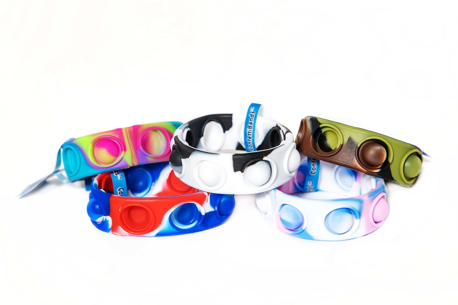 product photography, commercial photography, bracelets, colorful